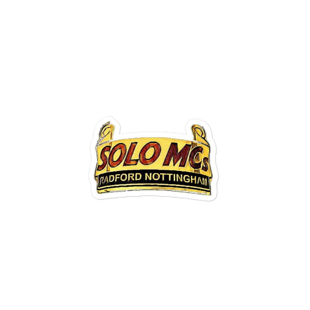 Motorbike stickers - Solo MCs Hip - Hop Motorbike Crew