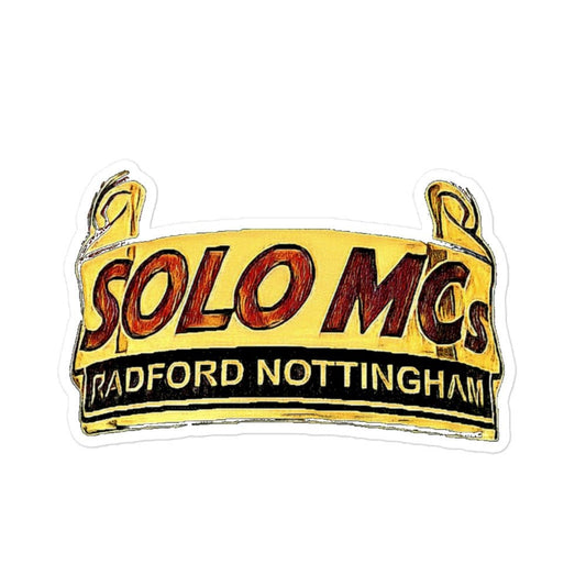 Motorbike stickers - Solo MCs Hip - Hop Motorbike Crew