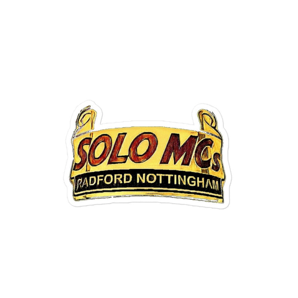 Motorbike stickers - Solo MCs Hip - Hop Motorbike Crew