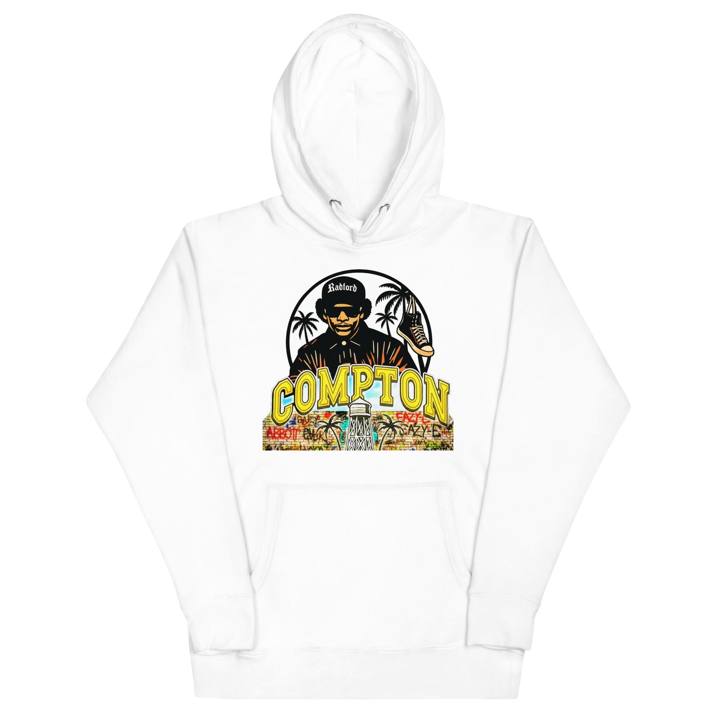 Muthaphukkin Compton Hoodie Str8 Up 🔥 - Solo MCs Hip-Hop Motorbike Crew