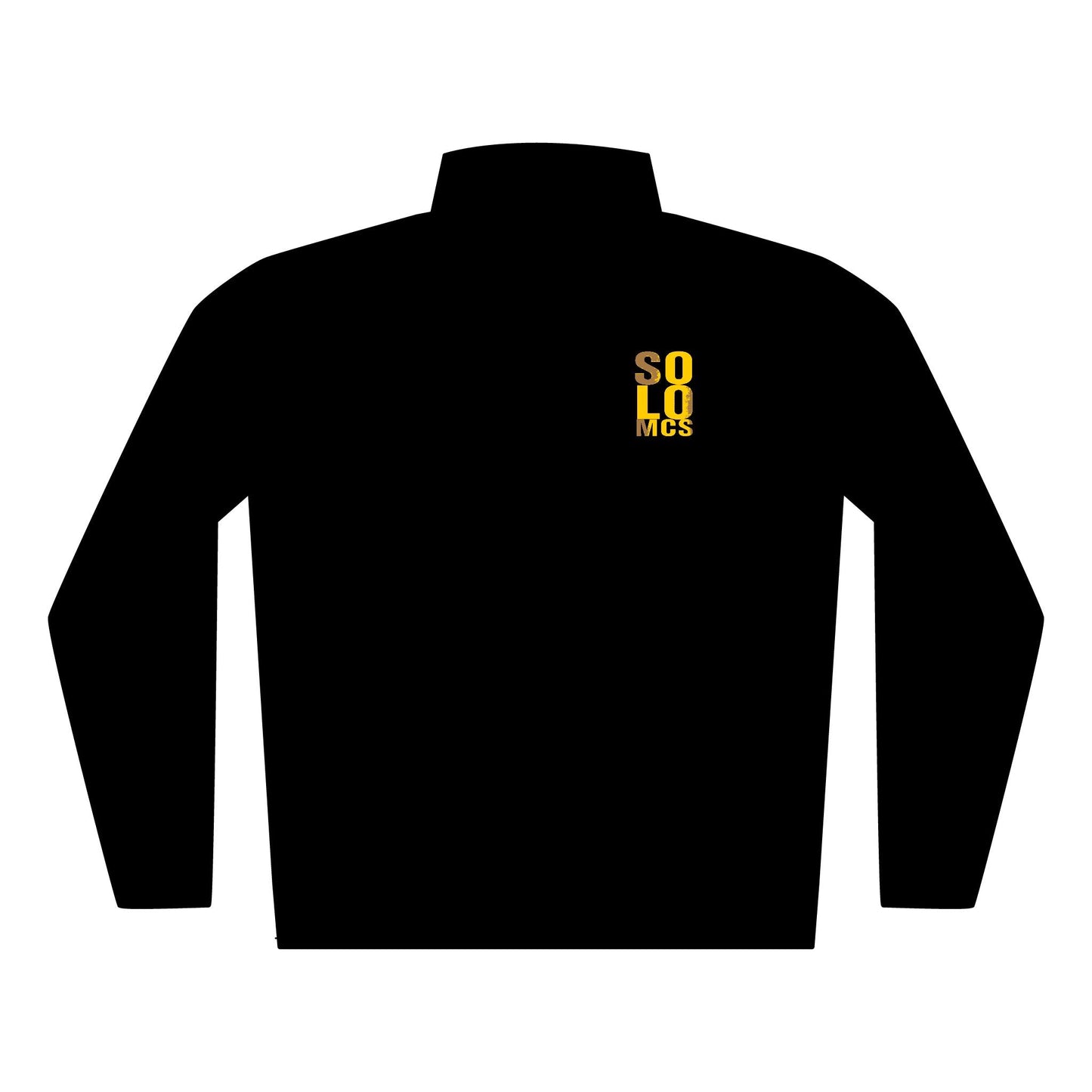 Quilted Jacket Deep Black - str8 off the streets of Muthaphukkin Radford - Hip-Hop Biker Gear - exclusive designs by SoloMCs.com
