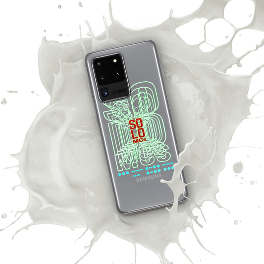 Samsung® Clear Case Samsung Galaxy S20 Ultra - str8 off the streets of Muthaphukkin Radford - Hip-Hop Biker Gear - exclusive designs by SoloMCs.com