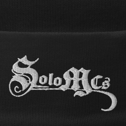 SM001 Loco en el Solo Logo Chuchuluco - str8 off the streets of Muthaphukkin Radford - Hip-Hop Biker Gear - exclusive designs by SoloMCs.com