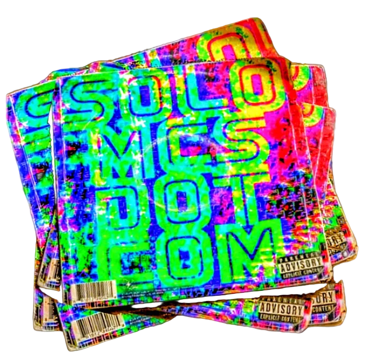 SM006 - Motorbike stickers Solo MCs Vynil Stack - str8 off the streets of Muthaphukkin Radford - Hip-Hop Biker Gear - exclusive designs by SoloMCs.com