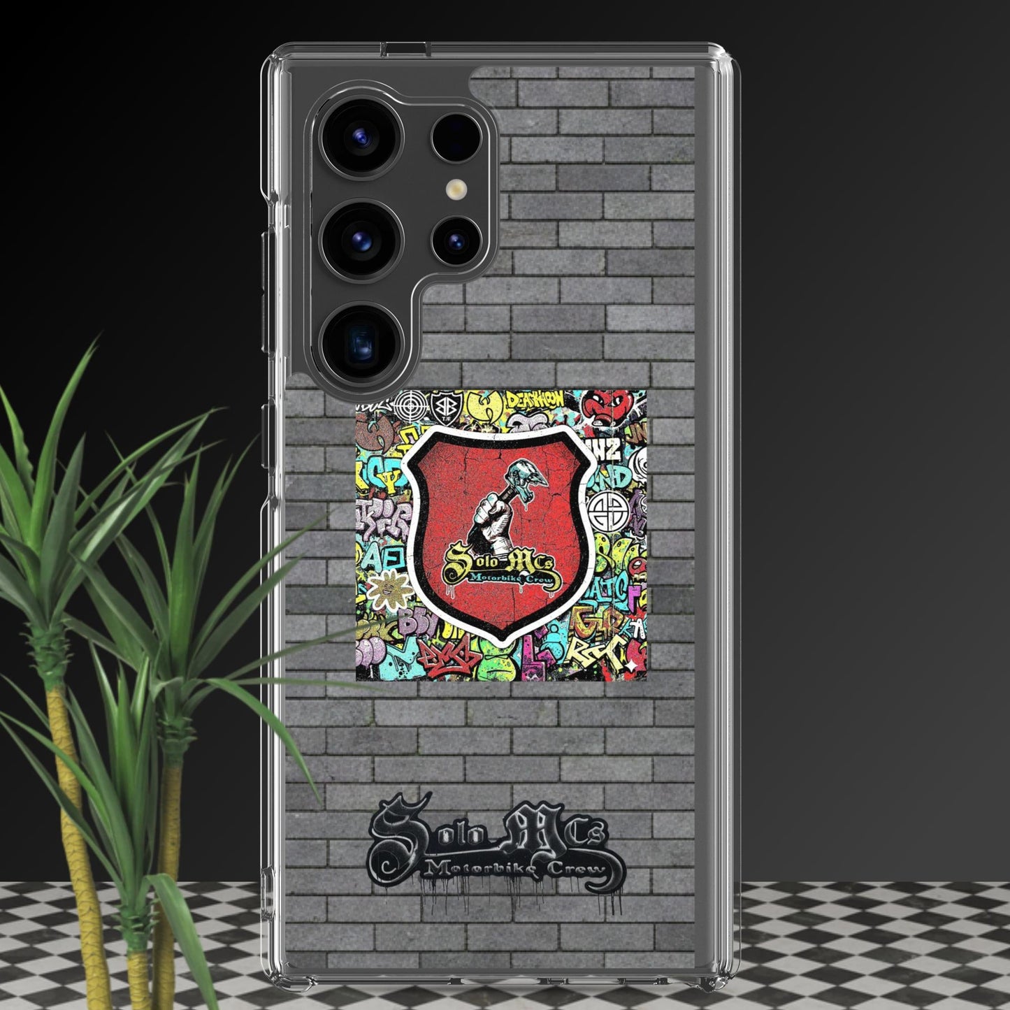 SM003 Samsung® phone case Samsung Galaxy S24 Ultra - str8 off the streets of Muthaphukkin Radford - Hip-Hop Biker Gear - exclusive designs by SoloMCs.com