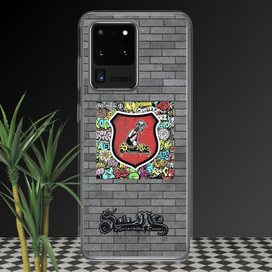 SM003 Samsung® phone case Samsung Galaxy S20 Ultra - str8 off the streets of Muthaphukkin Radford - Hip-Hop Biker Gear - exclusive designs by SoloMCs.com