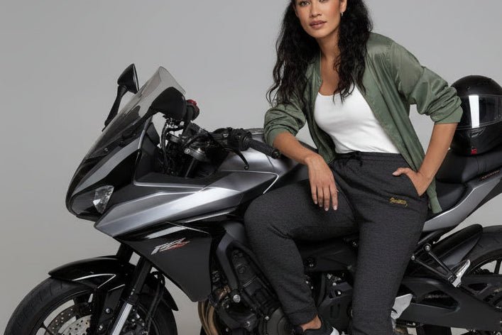 Solo MCs embroidered joggers - Solo MCs Hip - Hop Motorbike Crew