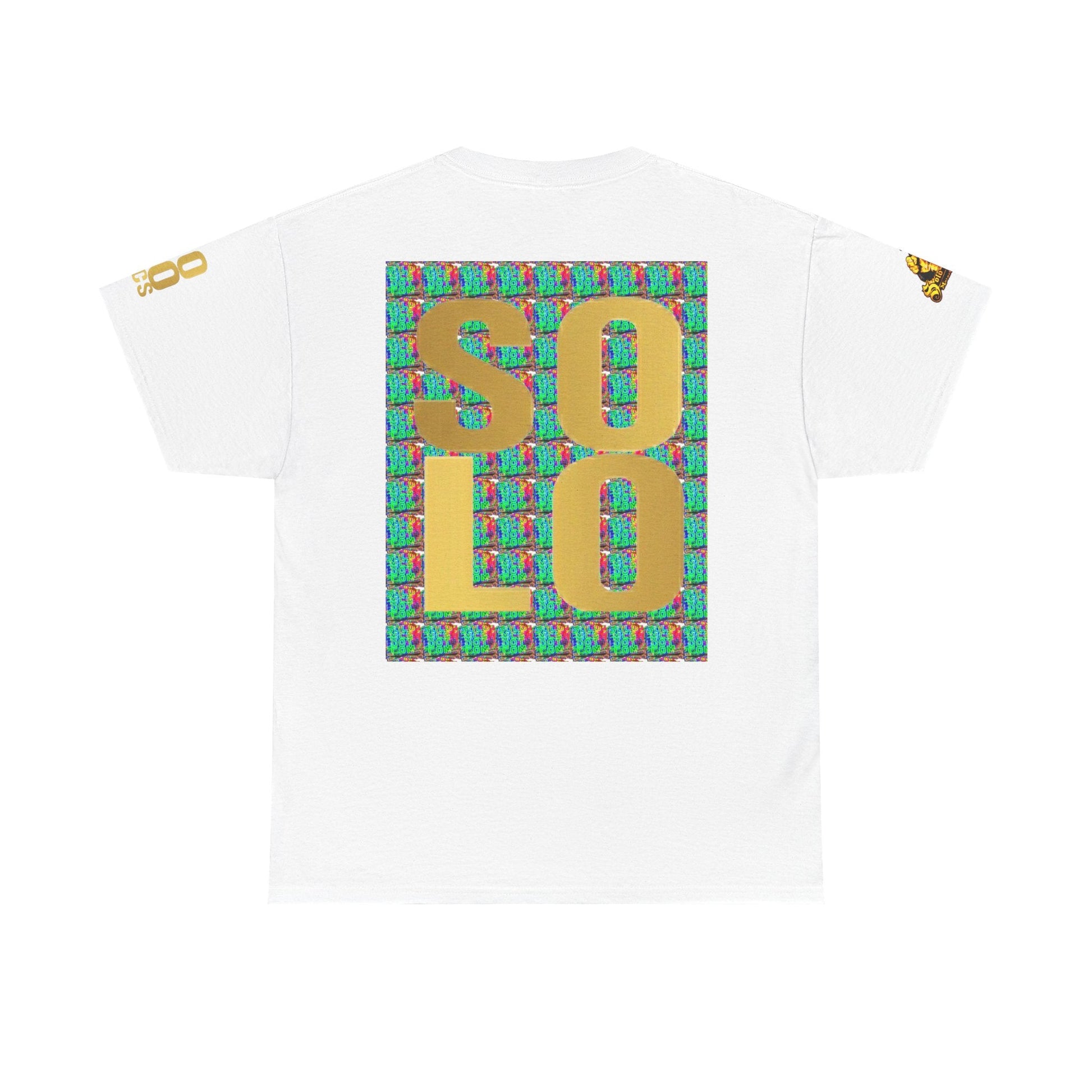 Solo MCs Neon Pop Art T-Shirt - str8 off the streets of Muthaphukkin Radford - Hip-Hop Biker Gear - exclusive designs by SoloMCs.com