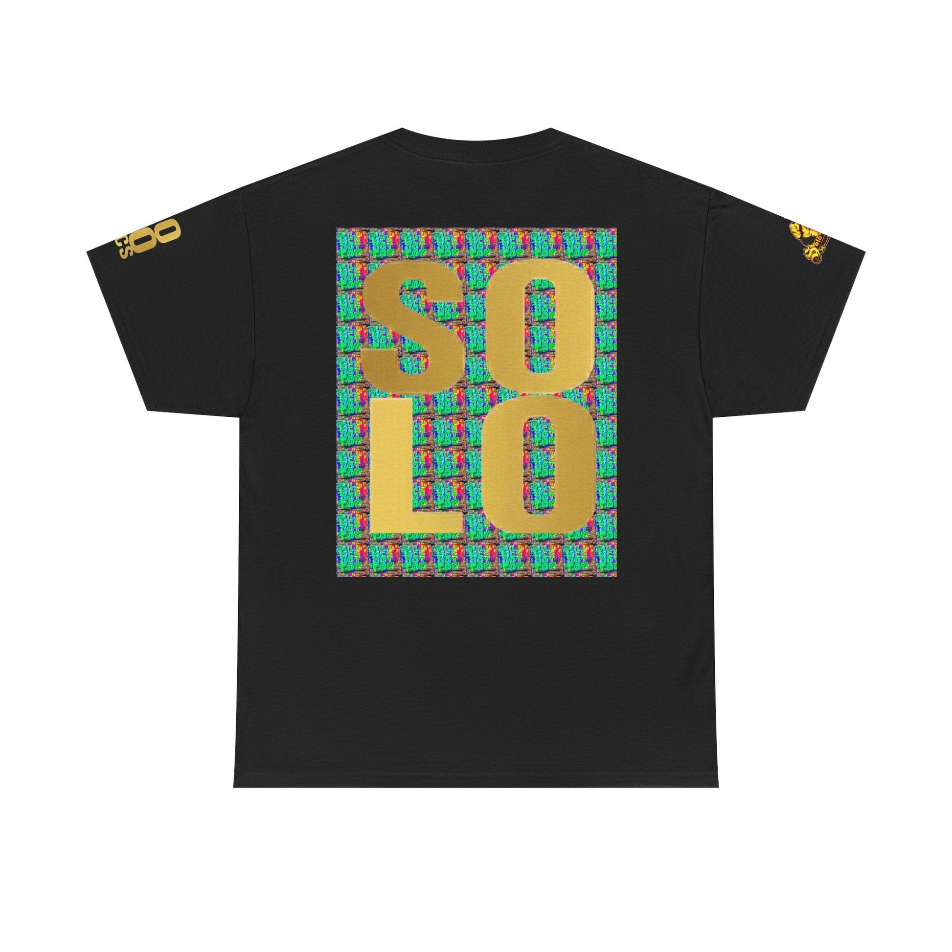 Solo MCs Neon Pop Art T-Shirt - str8 off the streets of Muthaphukkin Radford - Hip-Hop Biker Gear - exclusive designs by SoloMCs.com