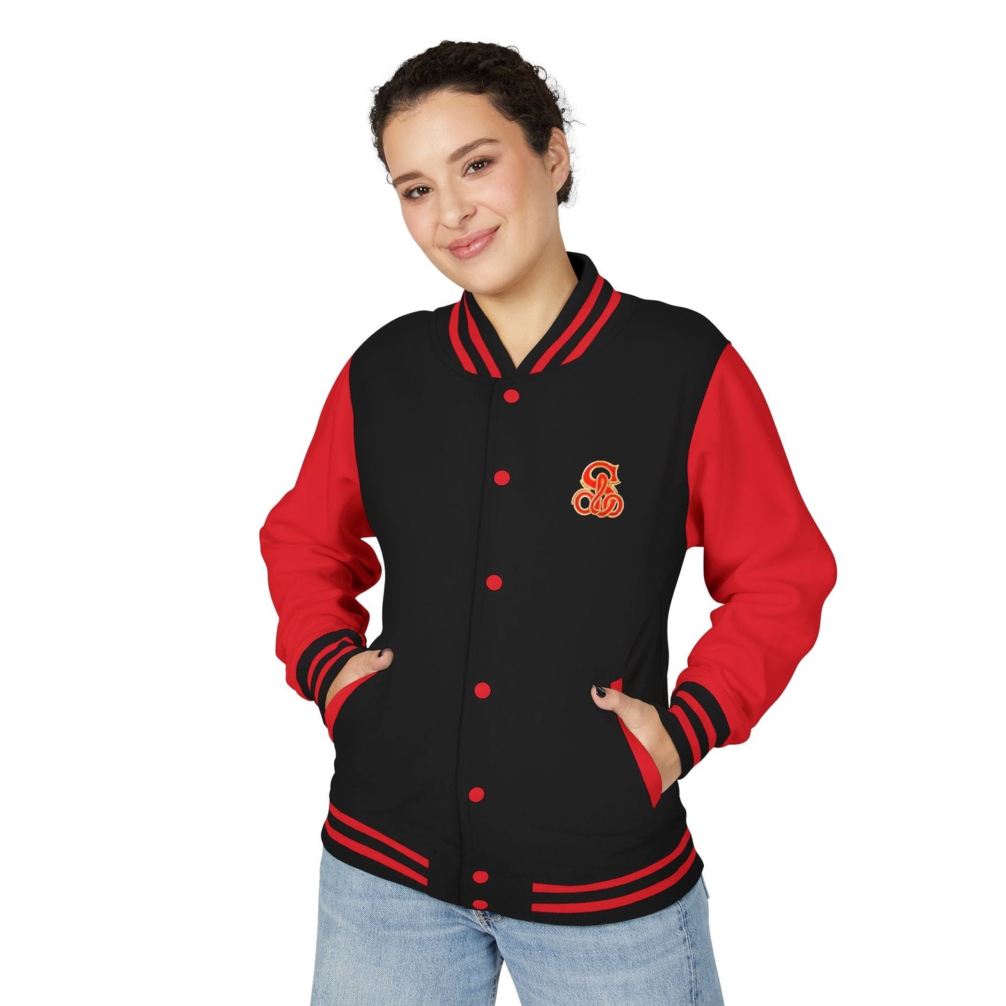 Solo MCs Varsity Jacket Unisex - str8 off the streets of Muthaphukkin Radford - Hip-Hop Biker Gear - exclusive designs by SoloMCs.com