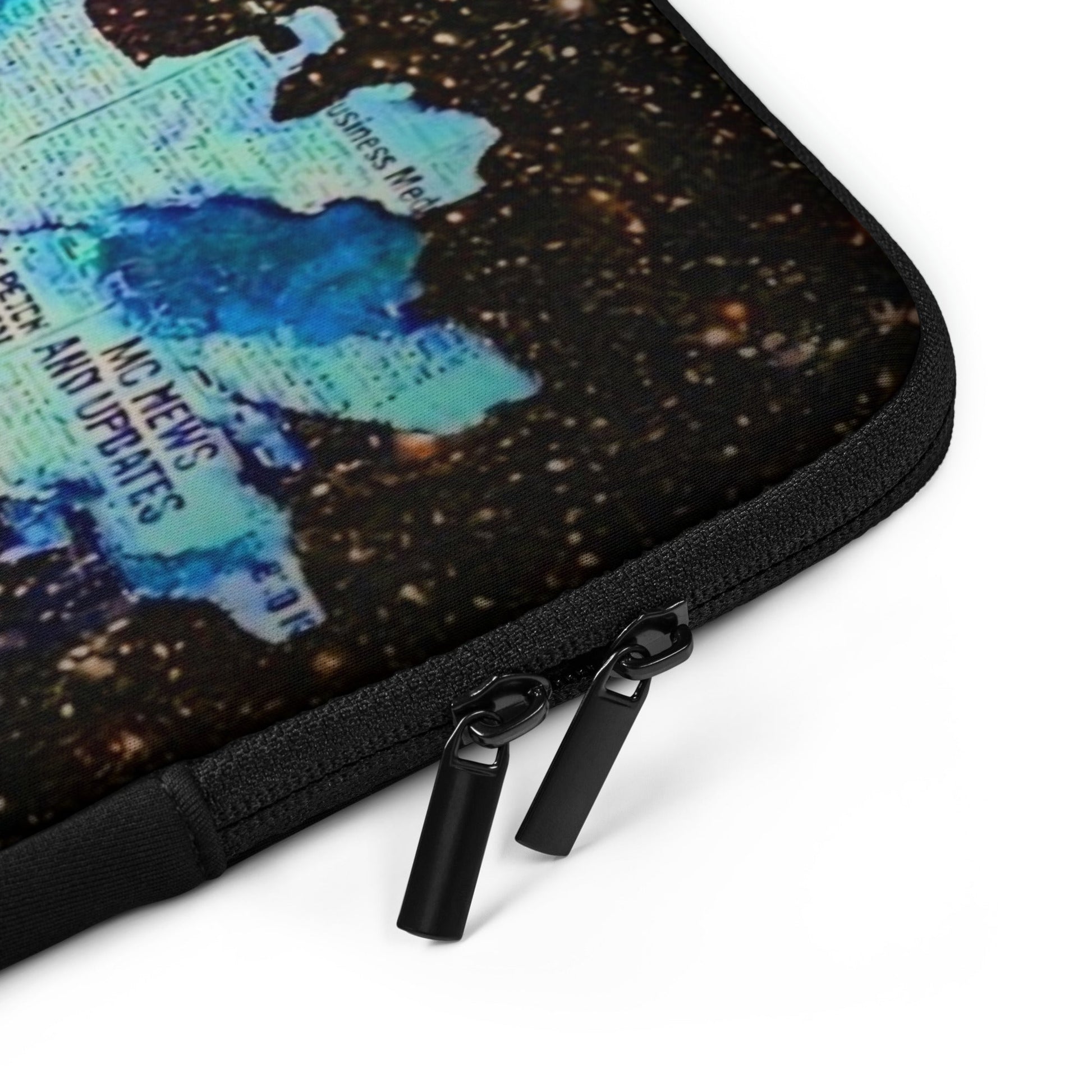 Spaced Out Laptop Case - str8 off the streets of Muthaphukkin Radford - Hip-Hop Biker Gear - exclusive designs by SoloMCs.com