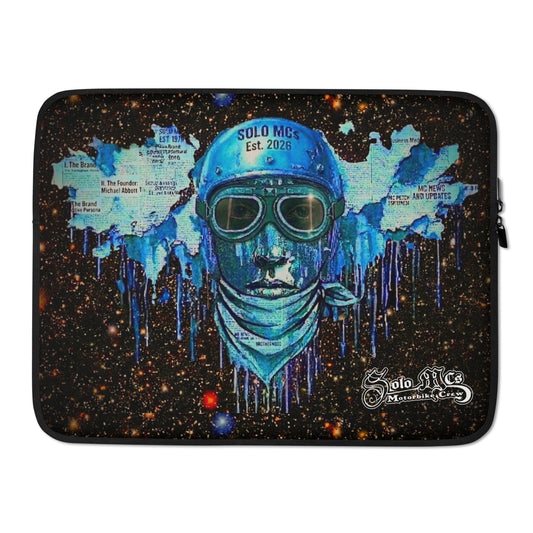 Spaced Out Laptop Case 15″ - str8 off the streets of Muthaphukkin Radford - Hip-Hop Biker Gear - exclusive designs by SoloMCs.com