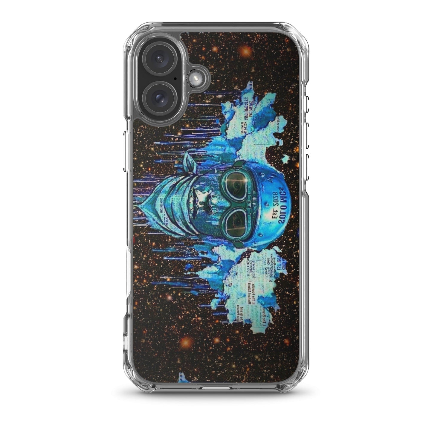 Spaced Out MagSafe® case - iPhone® iPhone 16 Plus - str8 off the streets of Muthaphukkin Radford - Hip-Hop Biker Gear - exclusive designs by SoloMCs.com