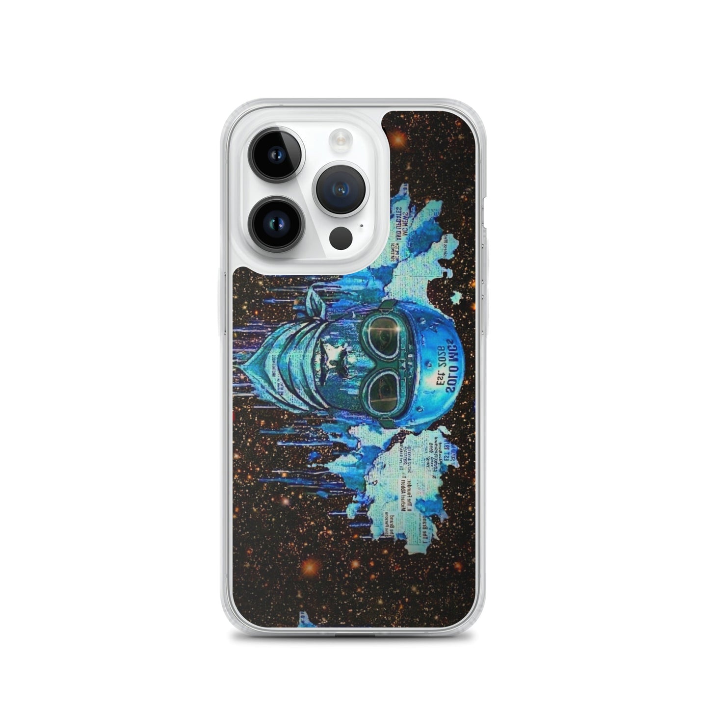 Spaced Out MagSafe® case - iPhone® iPhone 14 Pro - str8 off the streets of Muthaphukkin Radford - Hip-Hop Biker Gear - exclusive designs by SoloMCs.com