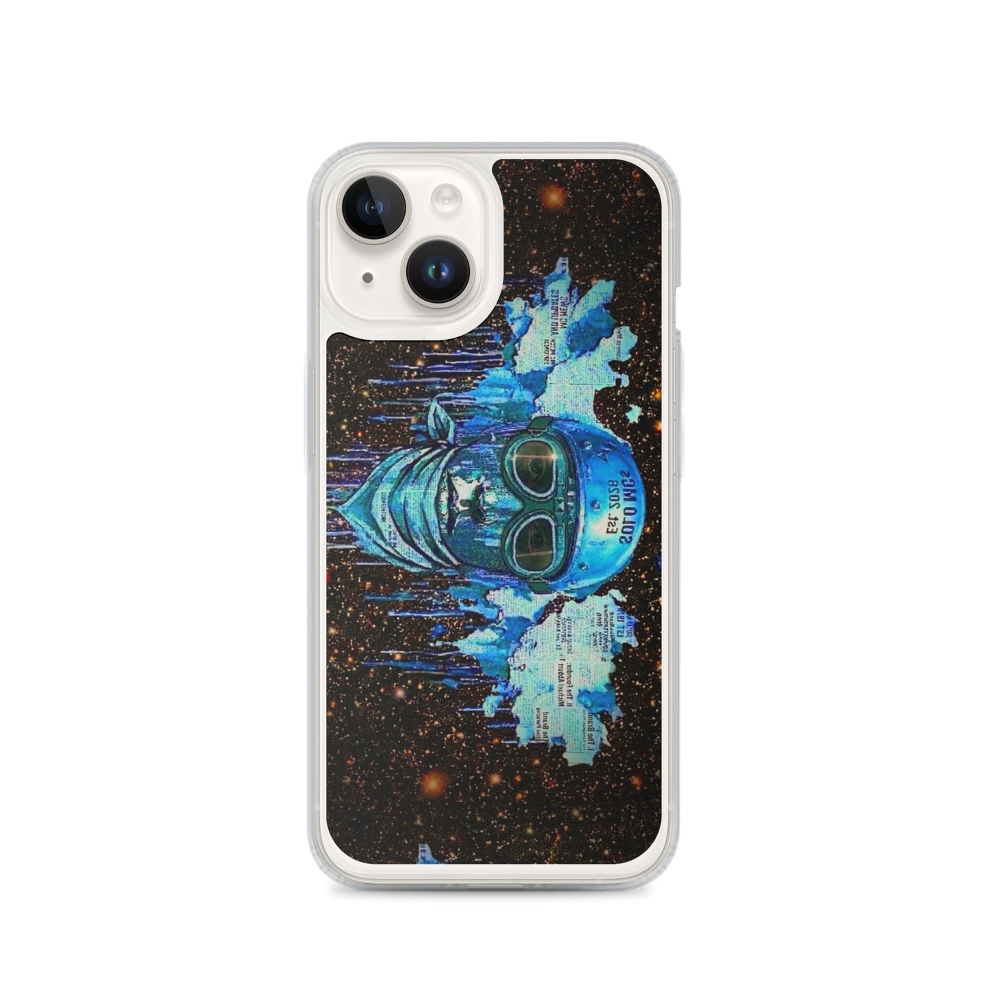 Spaced Out MagSafe® case - iPhone® iPhone 14 - str8 off the streets of Muthaphukkin Radford - Hip-Hop Biker Gear - exclusive designs by SoloMCs.com