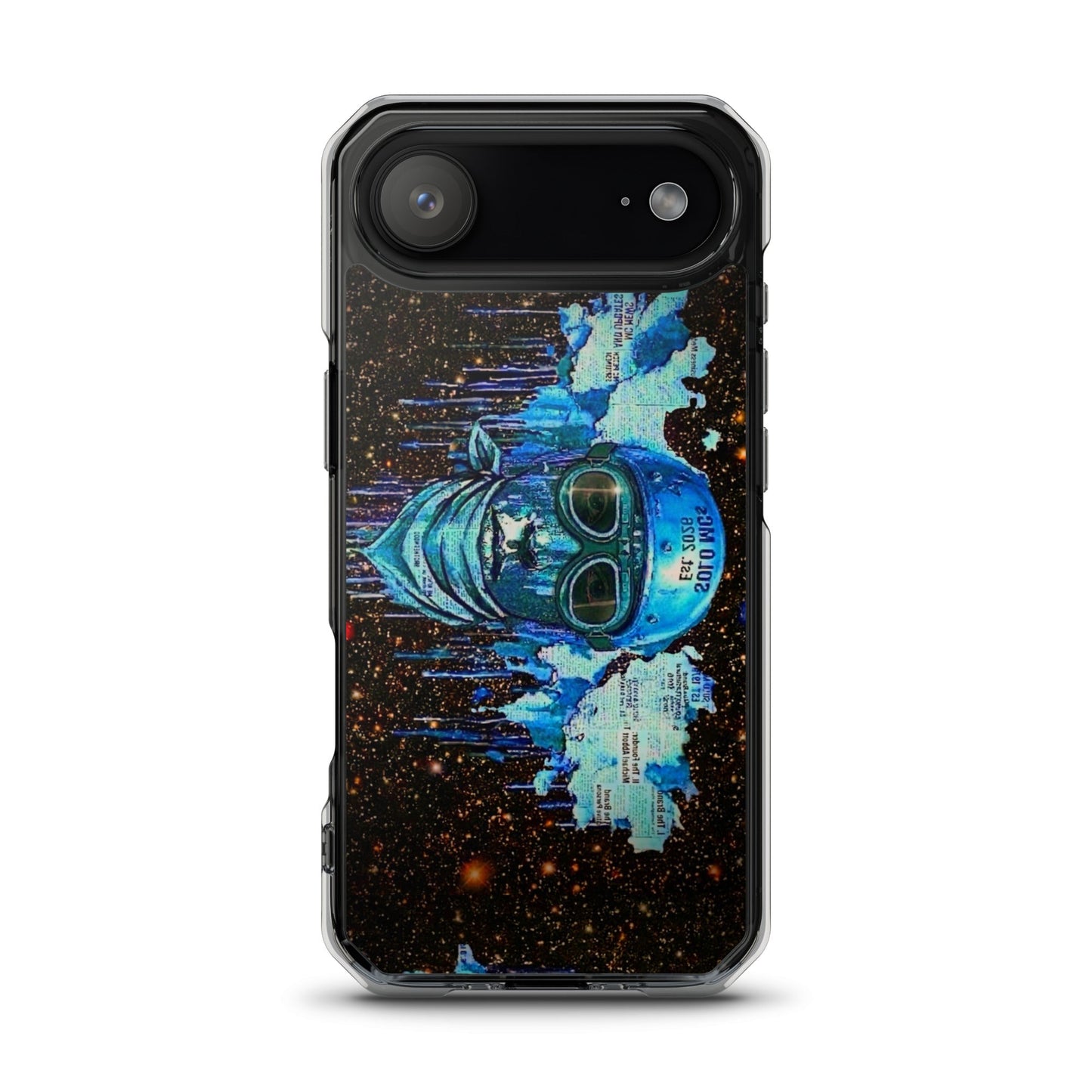 Spaced Out MagSafe® case - iPhone® iPhone 17 Air - str8 off the streets of Muthaphukkin Radford - Hip-Hop Biker Gear - exclusive designs by SoloMCs.com