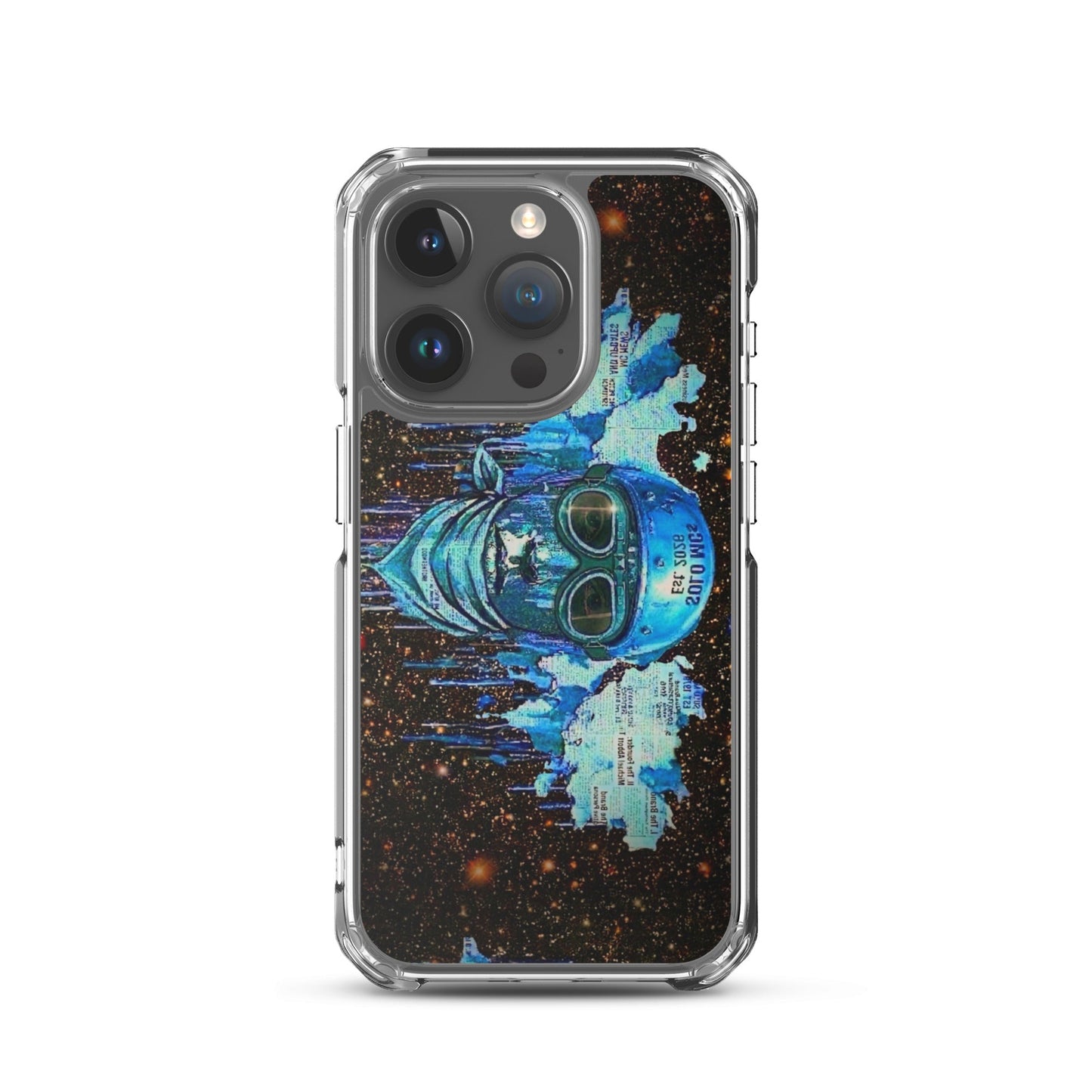 Spaced Out MagSafe® case - iPhone® iPhone 15 Pro - str8 off the streets of Muthaphukkin Radford - Hip-Hop Biker Gear - exclusive designs by SoloMCs.com