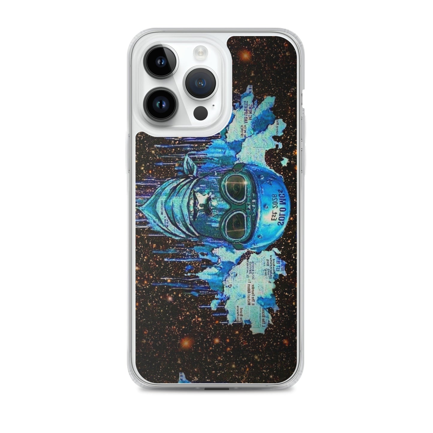 Spaced Out MagSafe® case - iPhone® iPhone 14 Pro Max - str8 off the streets of Muthaphukkin Radford - Hip-Hop Biker Gear - exclusive designs by SoloMCs.com