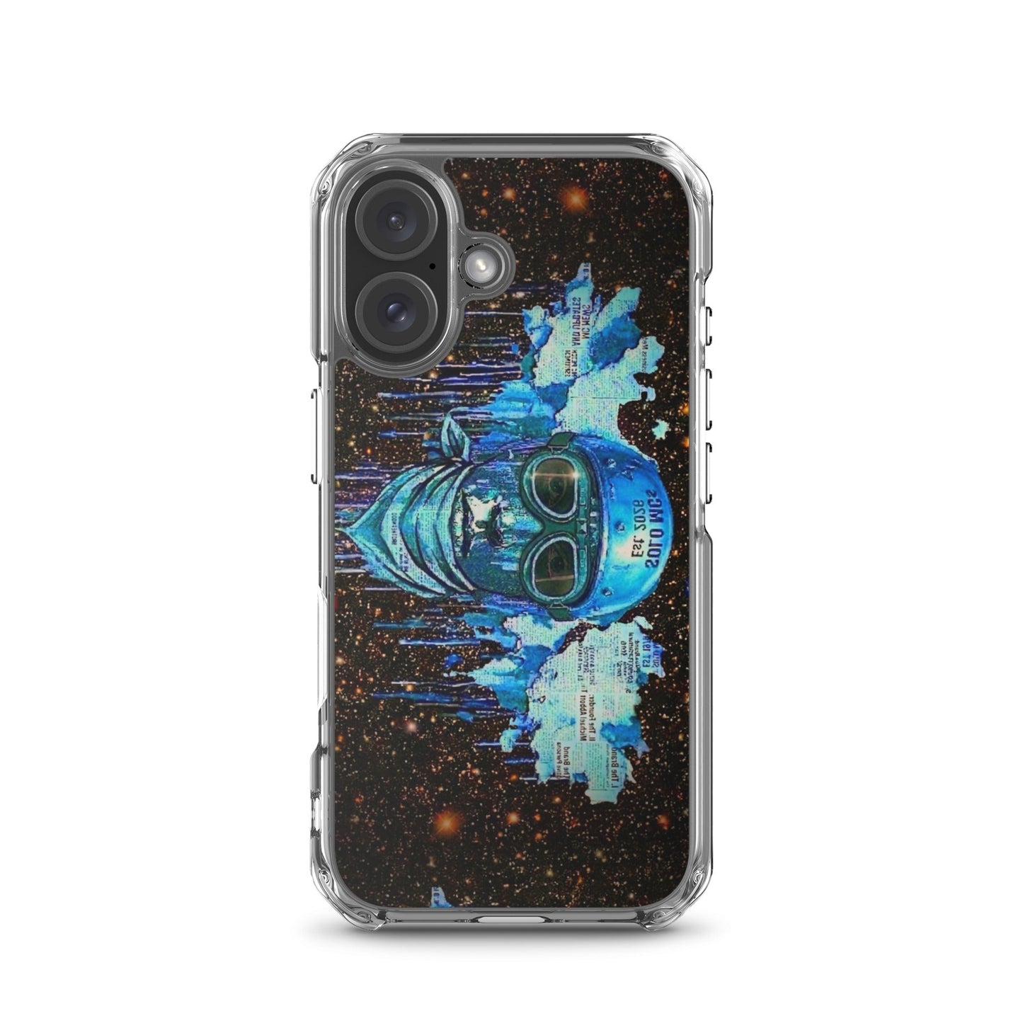 Spaced Out MagSafe® case - iPhone® iPhone 16 - str8 off the streets of Muthaphukkin Radford - Hip-Hop Biker Gear - exclusive designs by SoloMCs.com