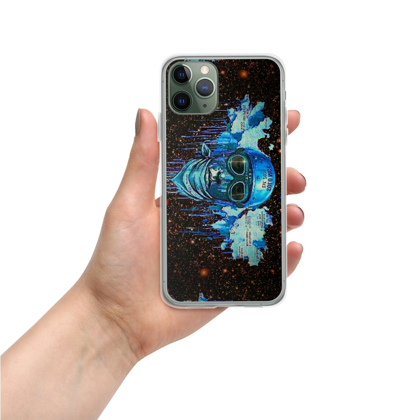 Spaced Out Phone Case - iPhone®️ iPhone 11 Pro - str8 off the streets of Muthaphukkin Radford - Hip-Hop Biker Gear - exclusive designs by SoloMCs.com
