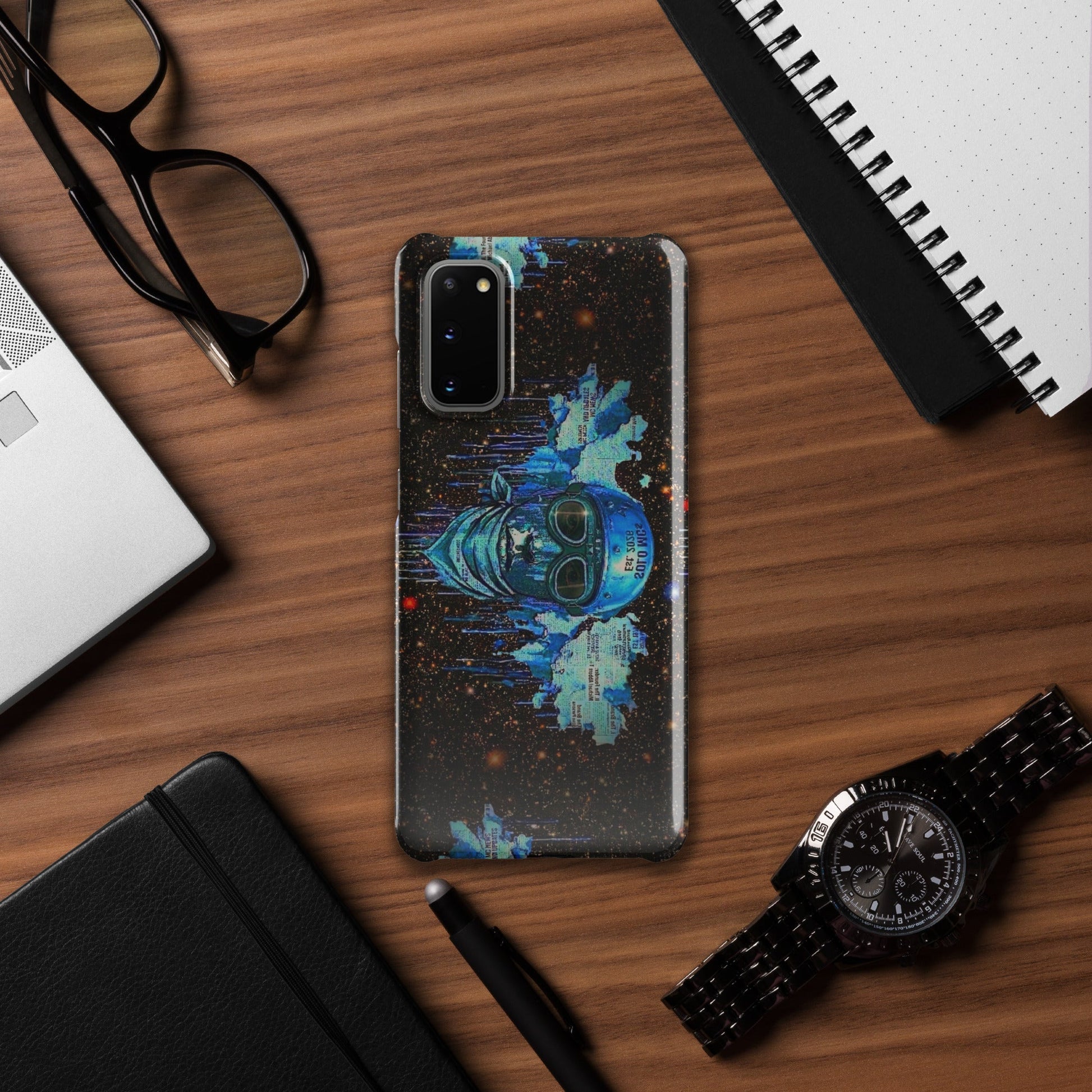 Spaced Out Snap case - Samsung® Samsung Galaxy S20 - str8 off the streets of Muthaphukkin Radford - Hip-Hop Biker Gear - exclusive designs by SoloMCs.com