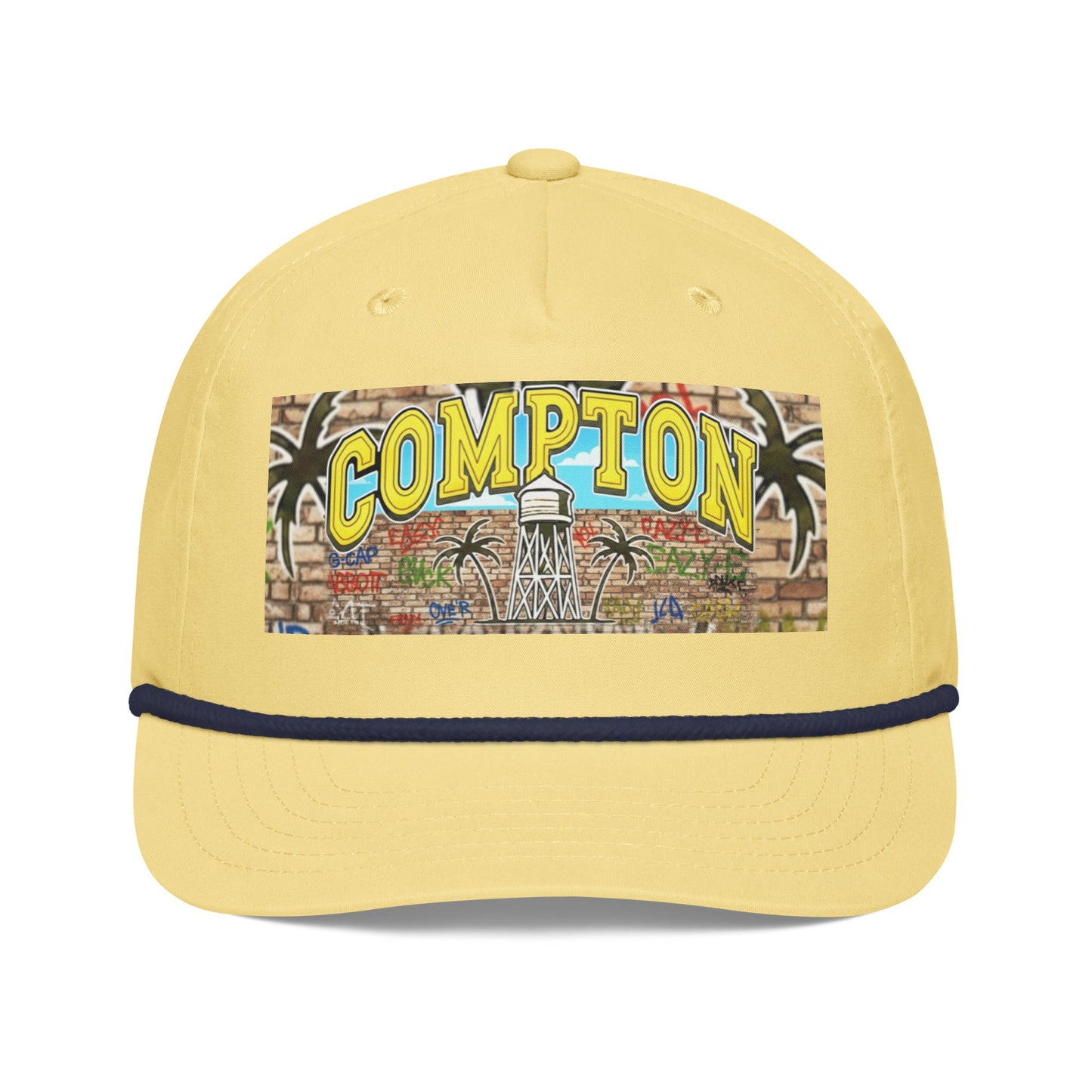 Str8 Compton Hat - Solo MCs Hip - Hop Motorbike Crew