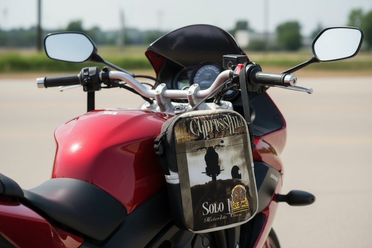 Sunday is my FUN Day - Cypress Hill themed Crossbody Bag - Solo MCs Hip - Hop Motorbike Crew