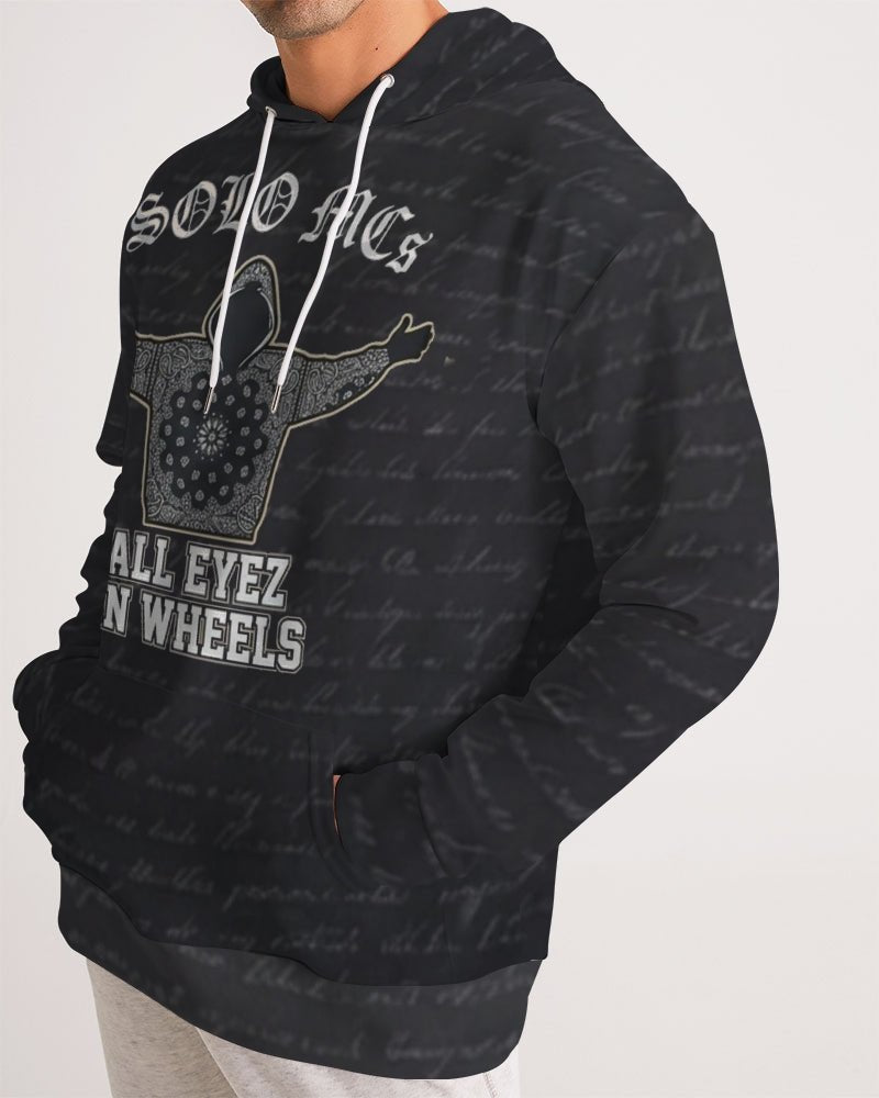 SM309 - All Eyez Hoodie - str8 off the streets of Muthaphukkin Radford - Hip-Hop Biker Gear - exclusive designs by SoloMCs.com