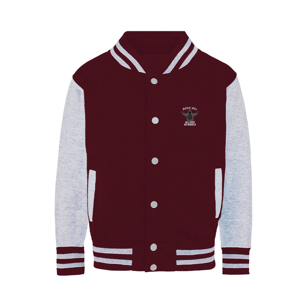 Tupac Varsity Jacket - Solo MCs Hip - Hop Motorbike Crew