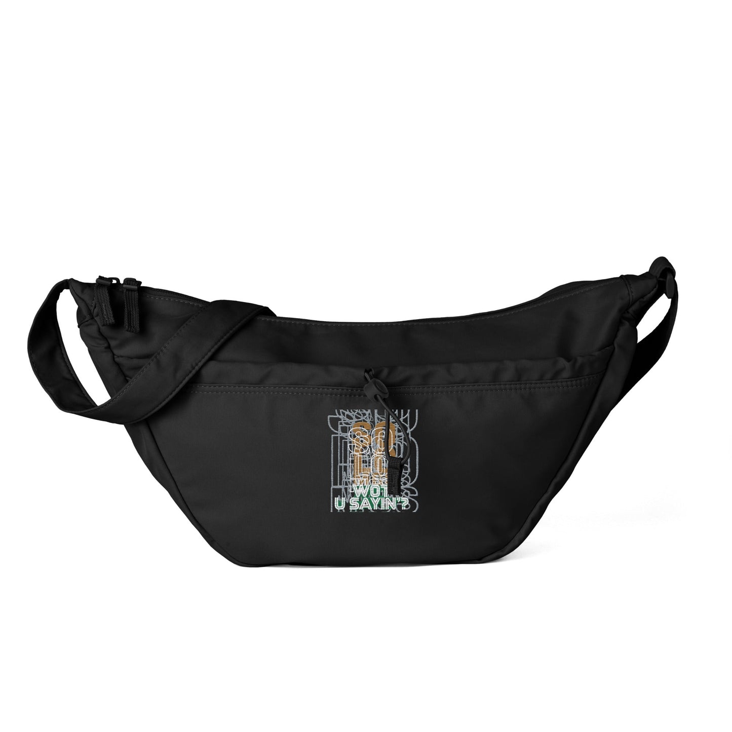 Wot U Sayin Bag Default Title - str8 off the streets of Muthaphukkin Radford - Hip-Hop Biker Gear - exclusive designs by SoloMCs.com