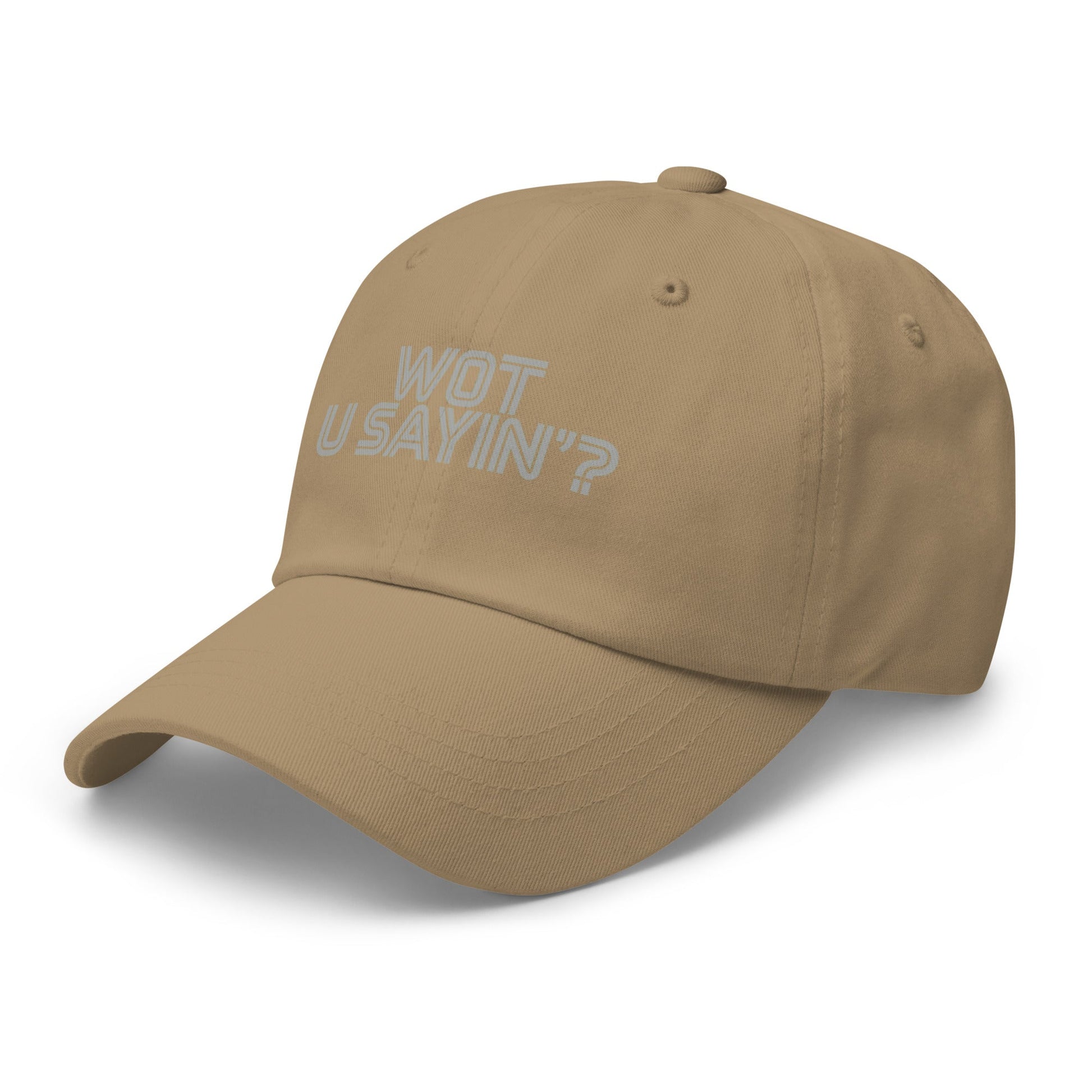 Wot you sayin'? Baseball Cap - str8 off the streets of Muthaphukkin Radford - Hip-Hop Biker Gear - exclusive designs by SoloMCs.com
