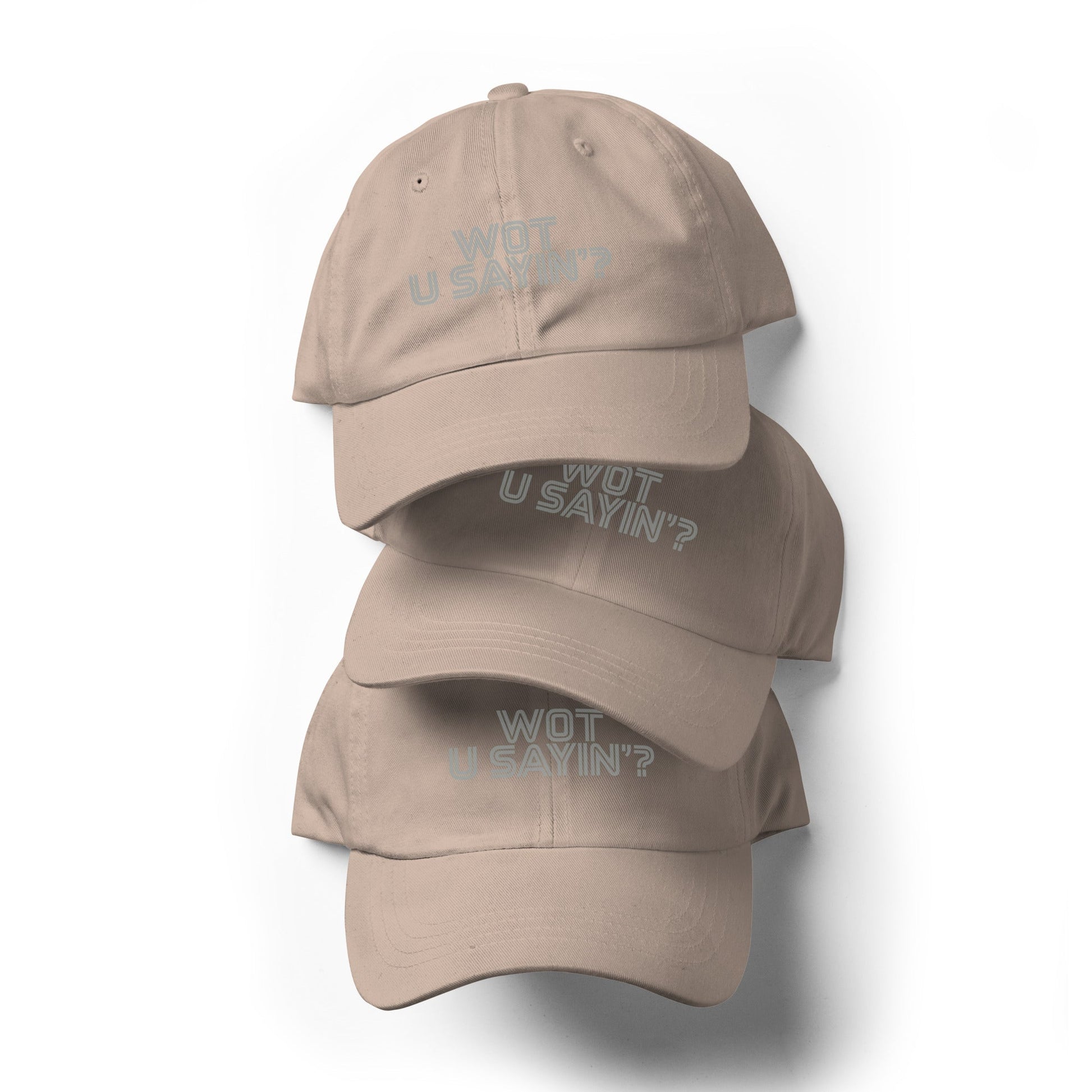 Wot you sayin'? Baseball Cap - str8 off the streets of Muthaphukkin Radford - Hip-Hop Biker Gear - exclusive designs by SoloMCs.com