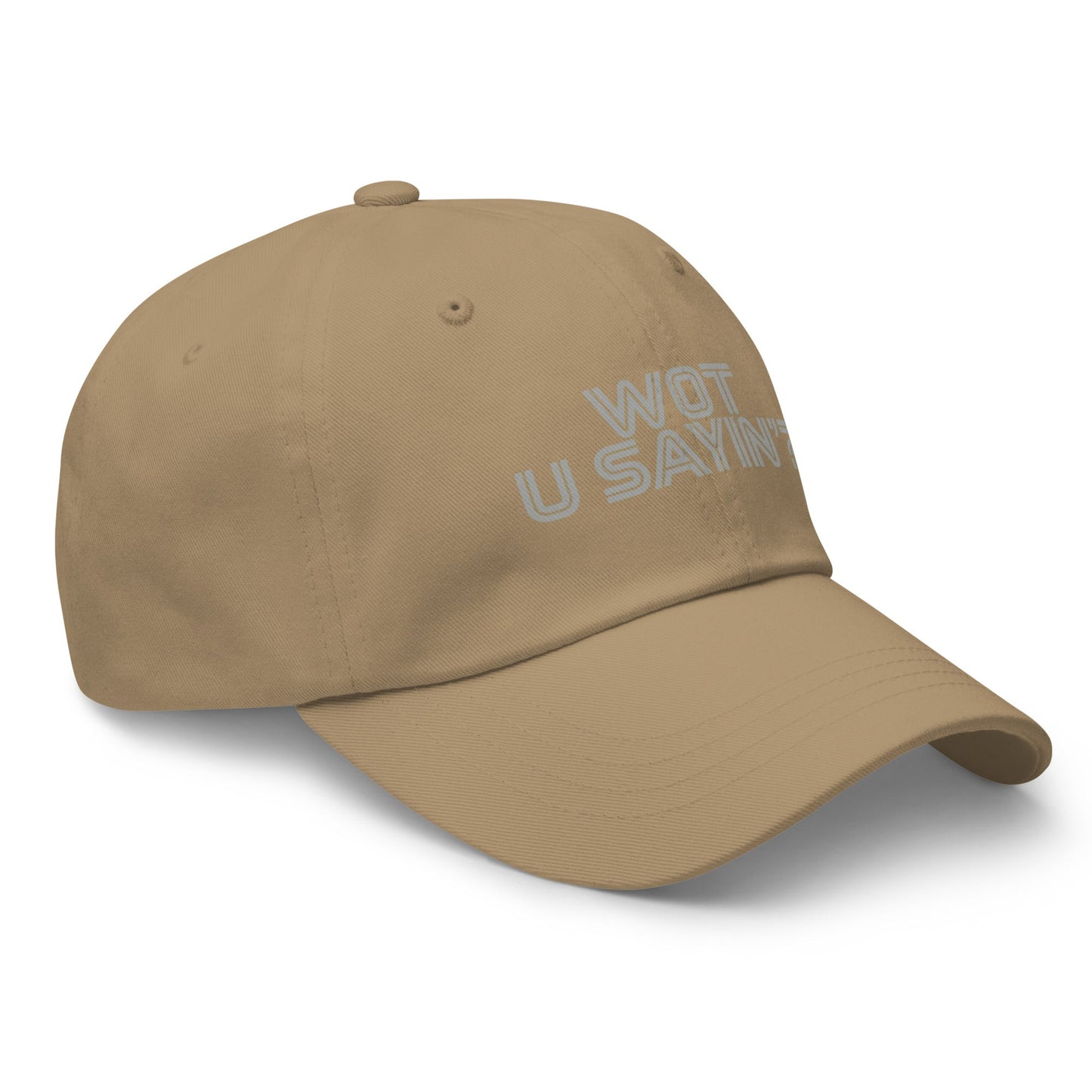 Wot you sayin'? Baseball Cap - str8 off the streets of Muthaphukkin Radford - Hip-Hop Biker Gear - exclusive designs by SoloMCs.com