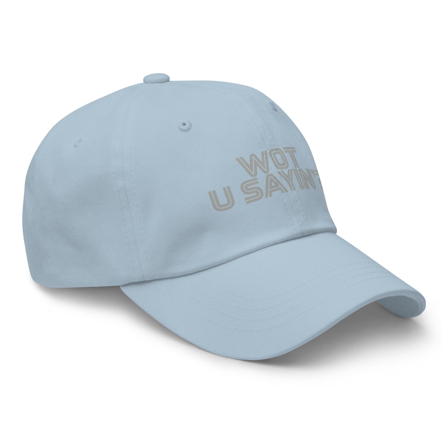 Wot you sayin'? Baseball Cap - str8 off the streets of Muthaphukkin Radford - Hip-Hop Biker Gear - exclusive designs by SoloMCs.com