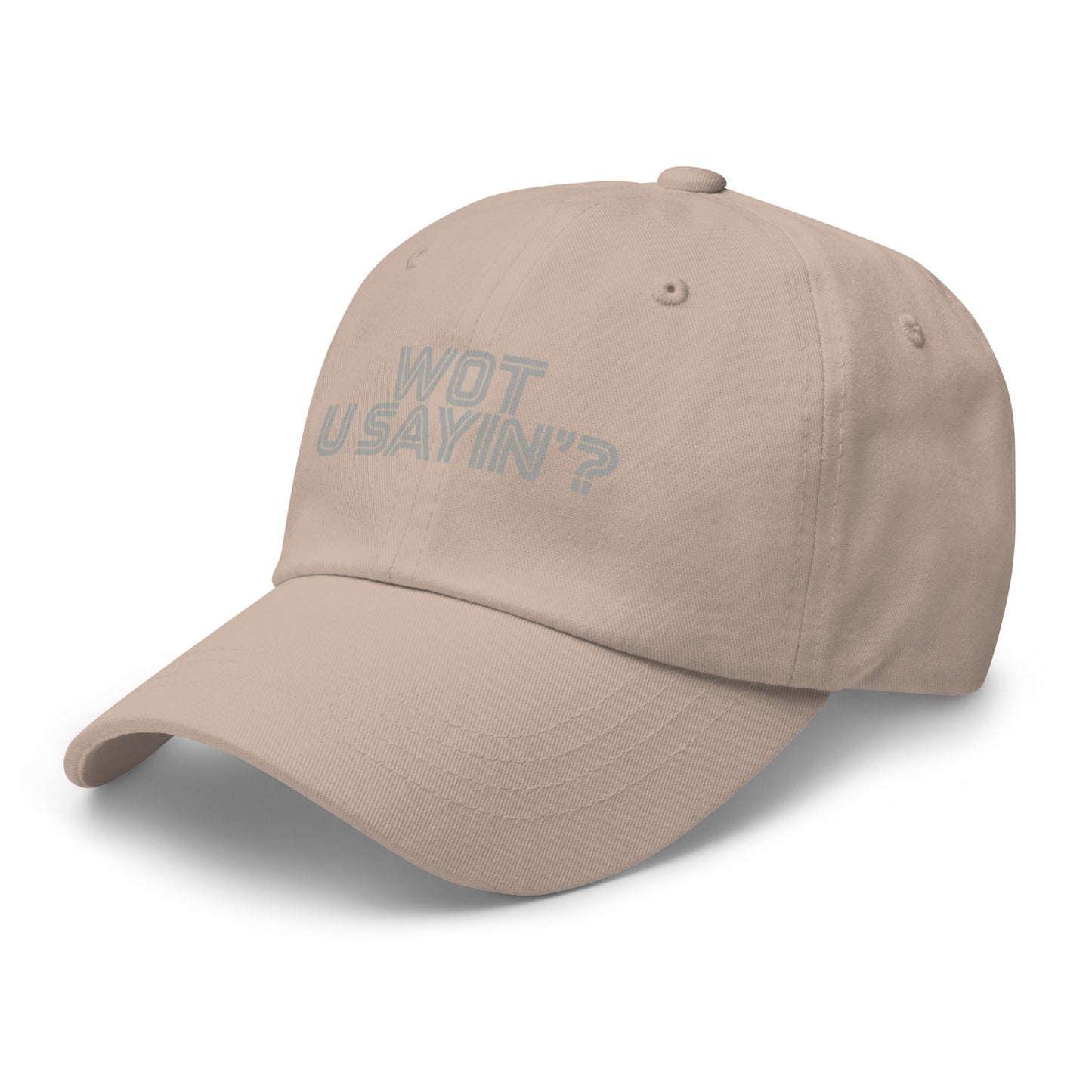 Wot you sayin'? Baseball Cap - str8 off the streets of Muthaphukkin Radford - Hip-Hop Biker Gear - exclusive designs by SoloMCs.com