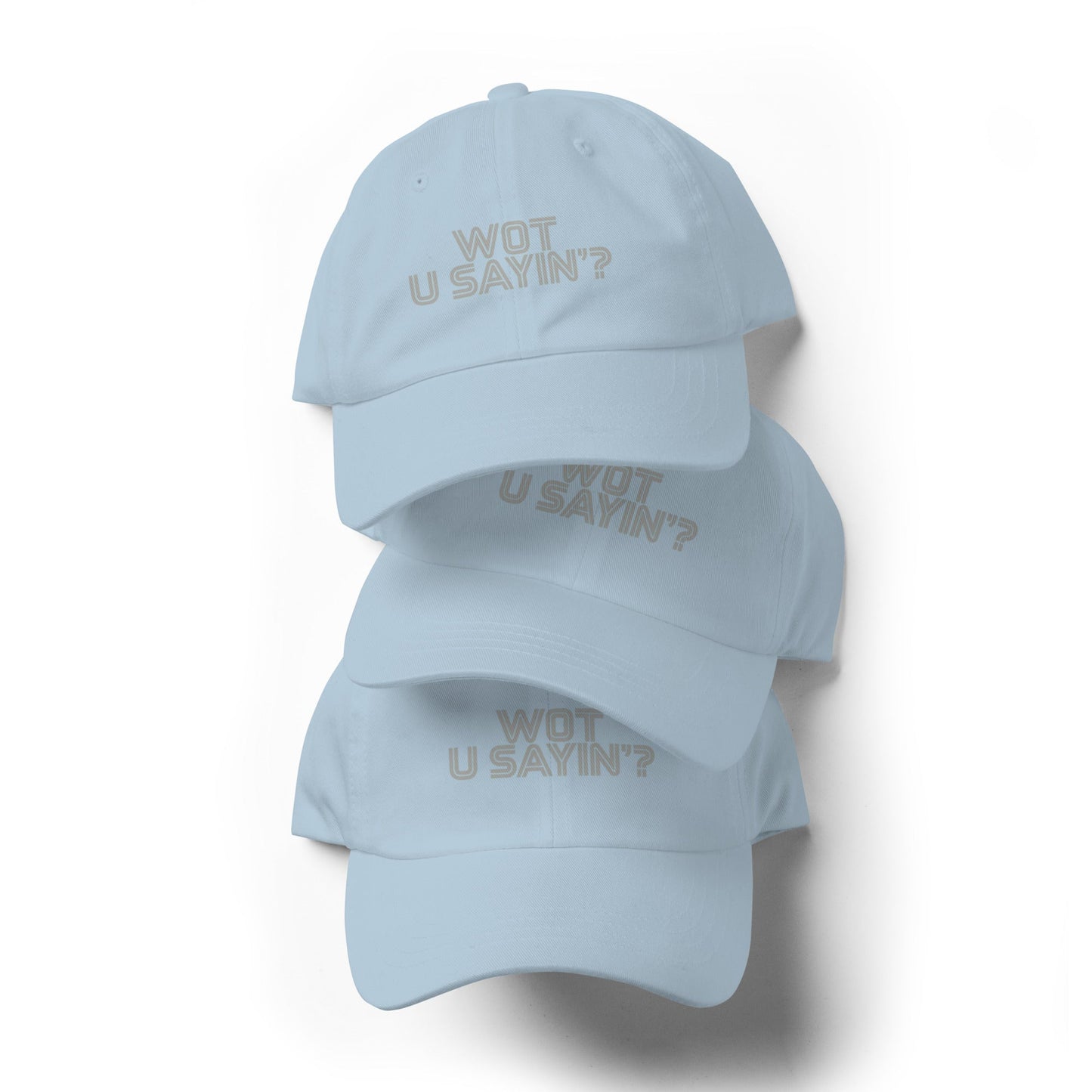 Wot you sayin'? Baseball Cap - str8 off the streets of Muthaphukkin Radford - Hip-Hop Biker Gear - exclusive designs by SoloMCs.com